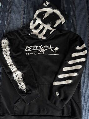 The Boys  Saturdays Are For The Boys Graphic  Pullover Hoodie XL